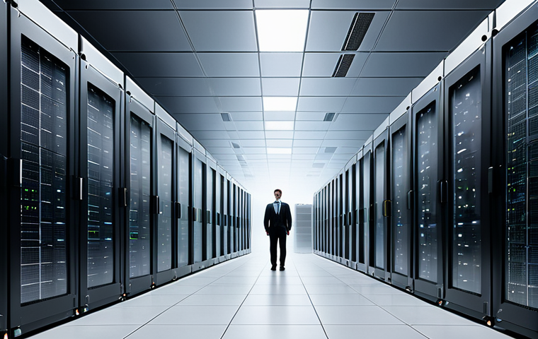 **
"A modern data center with rows of servers, partially obscured by a misty, ethereal cloud effect. The data center is powered by solar panels visible on the roof. A diverse group of engineers in professional attire are monitoring the systems. Fully clothed, appropriate content, safe for work. Perfect anatomy, correct proportions, professional, high resolution, detailed environment, sustainable technology."
**