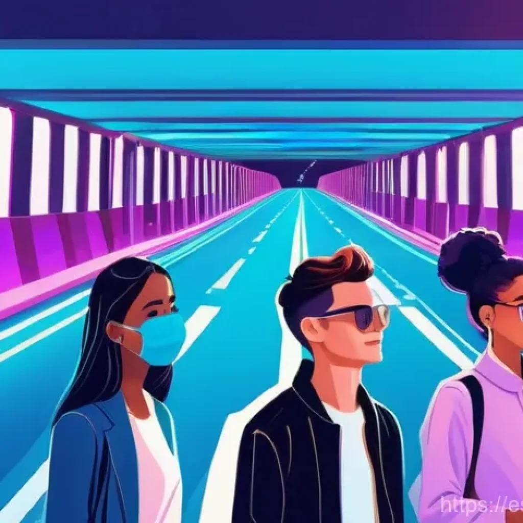 소셜 미디어 마케팅과 웹 생태계의 조화 - **Prompt 1: Social Media as a Highway to Your Website**
A vibrant, dynamic digital illustration ...