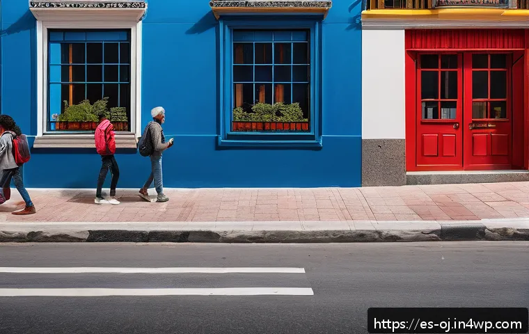 웹 생태계의 시각적 요소 디자인 - A vibrant website homepage targeted at Spanish-speaking users, showcasing a balanced color palette w...